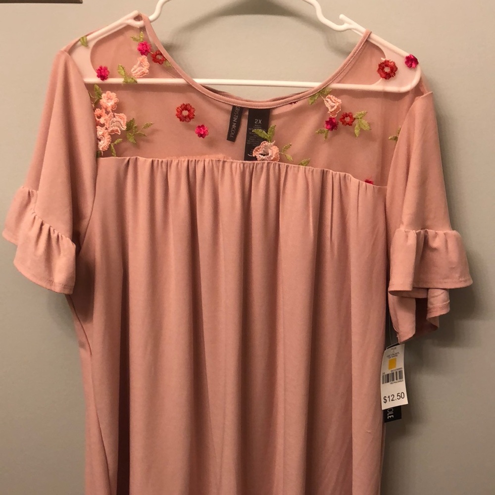 Kristin Nicole Pink 2X Shirt